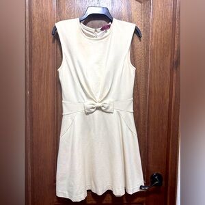Beautiful beige or off white Ted Baker dress.